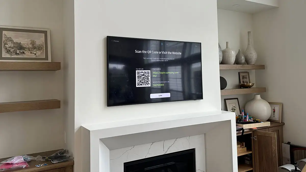 Samsung The Frame TV Installation in Ballston Spa
